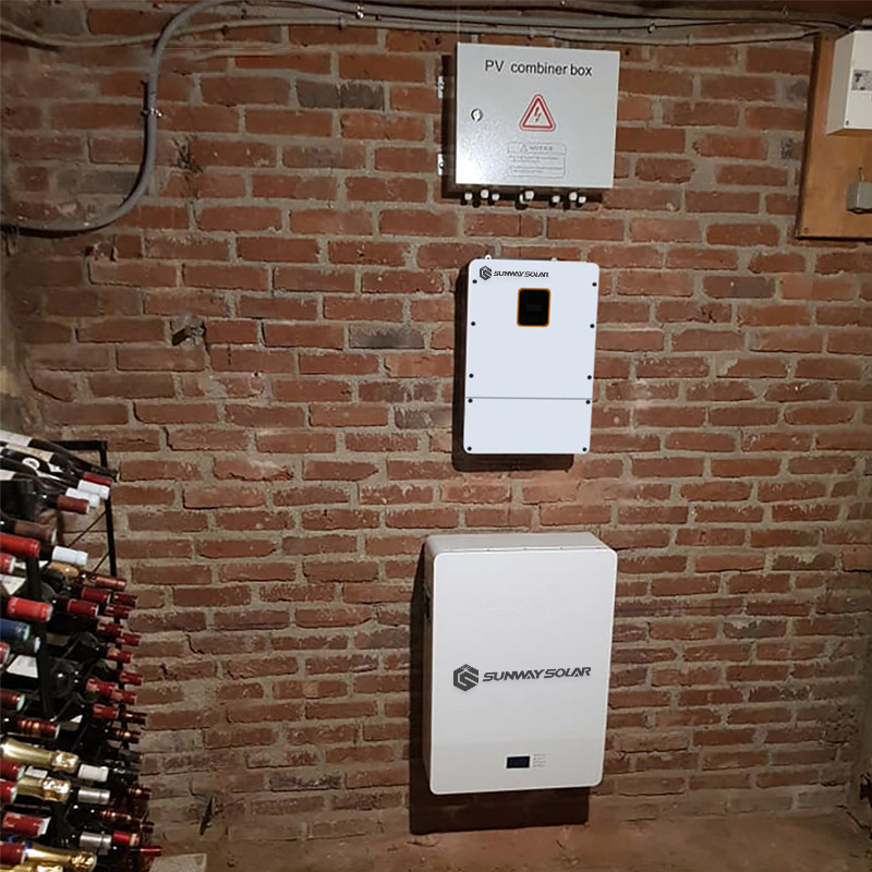 Sunway 5kW 6kW 8kW 380V Single Split Three Phase Hybrid Solar Inverter ...