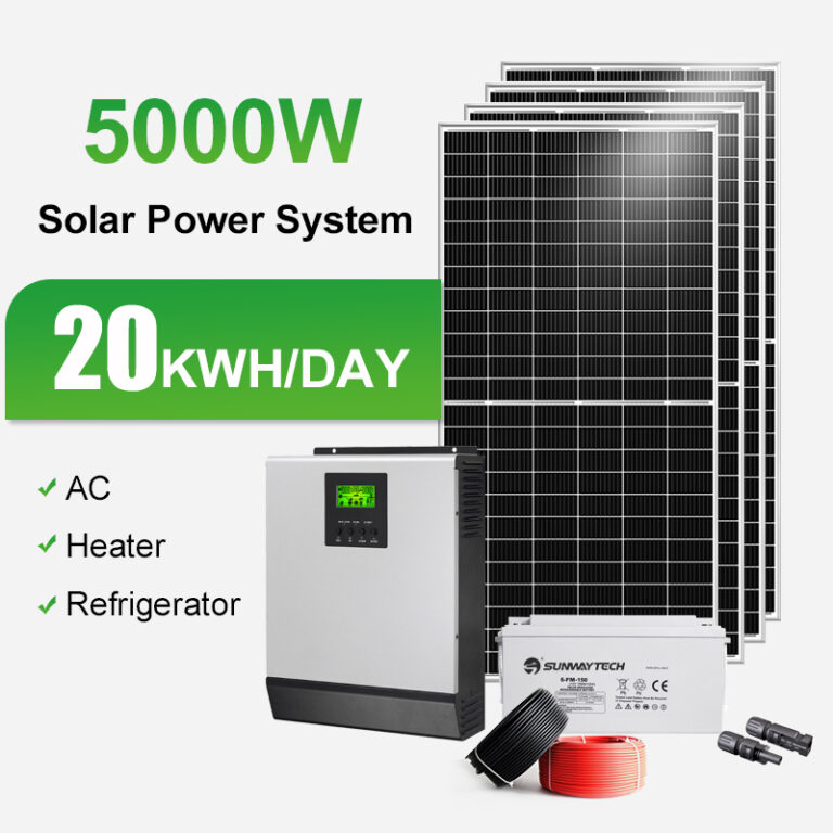5kw off grid solar system kit