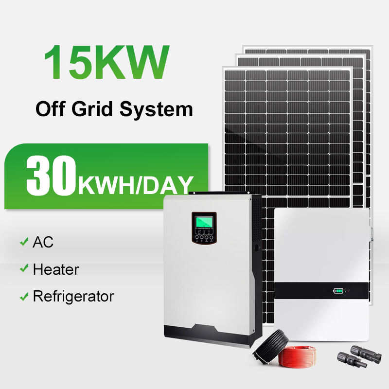 Sunway 10kW 15kW 20kW 30kW Off Grid Solar System - Sunway Solar