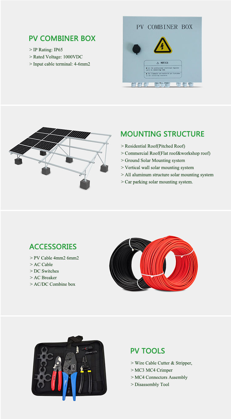 Sunway 10kW 15kW 20kW 30kW Off Grid Solar System - Sunway Solar