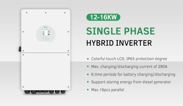 Sunway Deye 12kW 14kW 16kW 230V Single Phase Hybrid Solar Inverter ...
