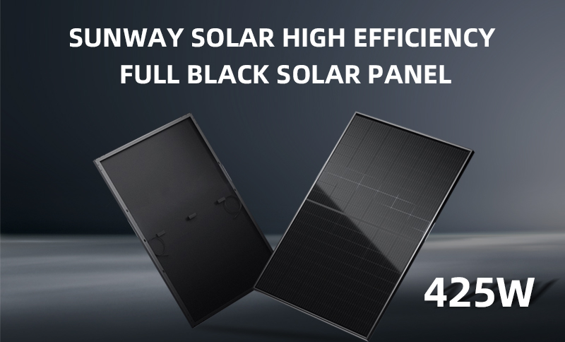425w Monocrystalline Full Black Solar Panel