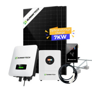 7KW Hybrid Solar EV Charger System
