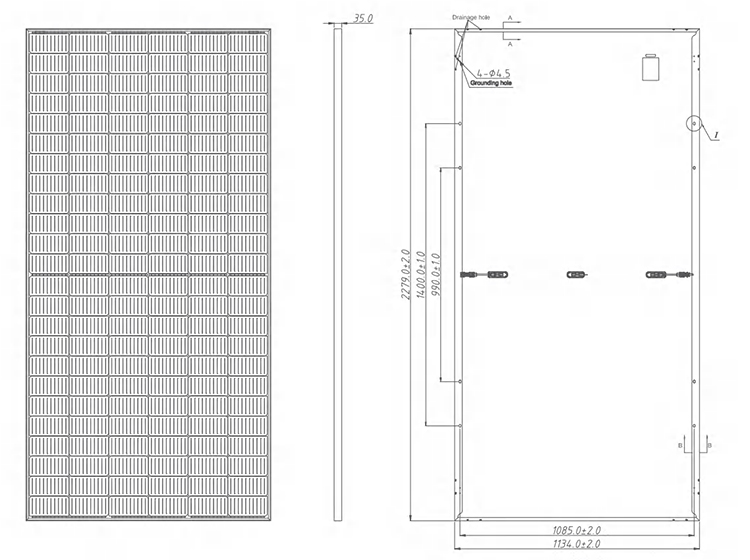 Genway Sunway Solar 550W bifacial solar panel - Sunway Solar