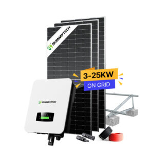 3-25kw on-grid solar power system