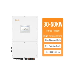 Solis Three Phase 30-50KW High Voltage Energy Storage Inverters
