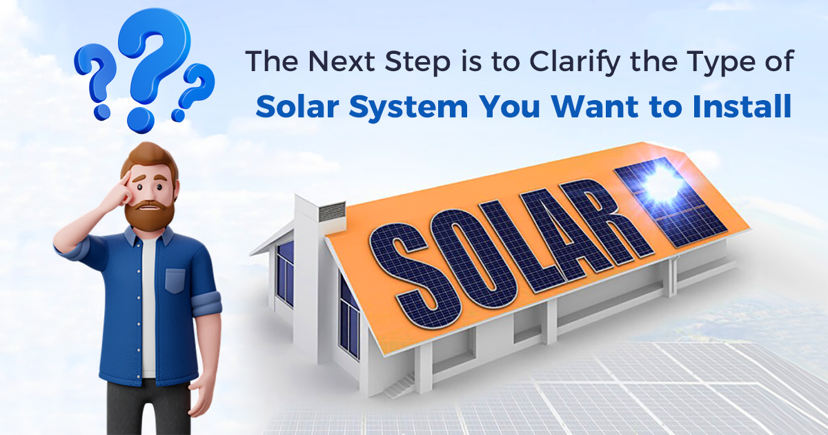grid tied hybrid or off grid solar system