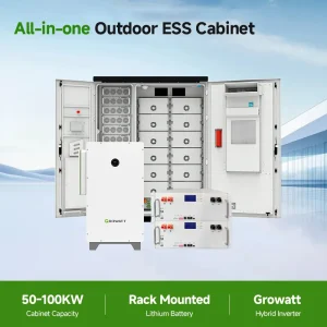 SUNWAY 50-100kW Outdoor Cabinet Energy Storace System With Growatt Inverter