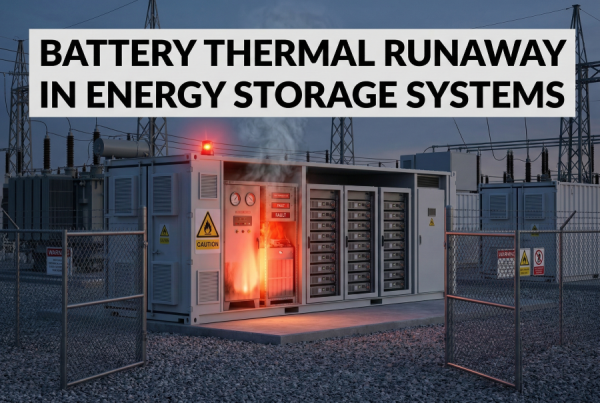 Battery Thermal Runaway in Energy Storage Systems - Sunway Solar