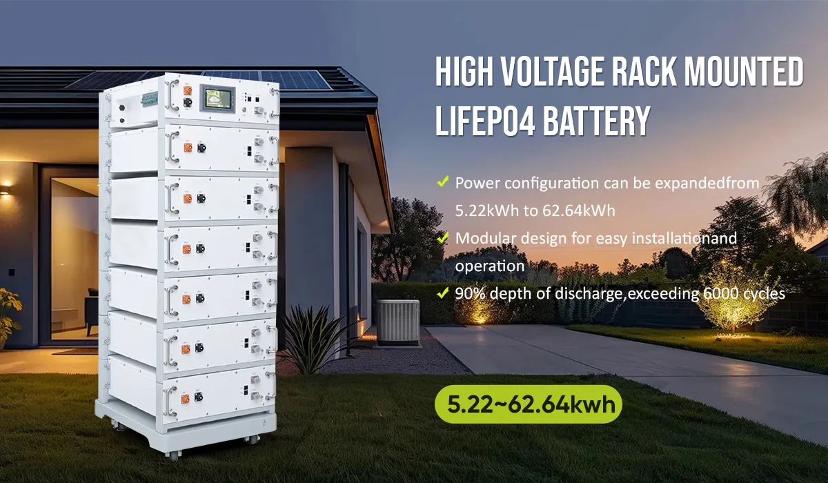 HRH-5200 5.22~62.64kWh Rack-Mounted Energy Storage Battery