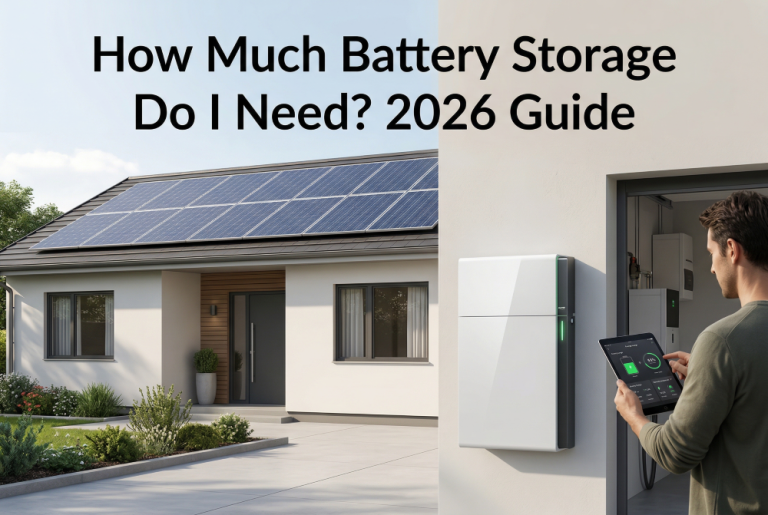 How Much Battery Storage Do I Need? 2026 Guide - Sunway Solar