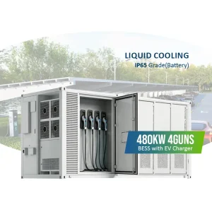 Containerized Liquid-Cooled BESS EV Charger (480kW 1-1.5MWh)