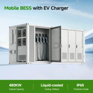 Containerized Liquid-Cooled BESS EV Charger (480kW 1-1.5MWh)