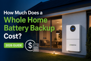 whole home battery backup cost