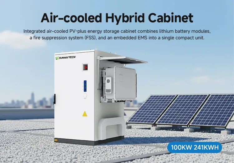 SUNWAY 100kW 241kWh Air-cooled Hybrid Cabinet