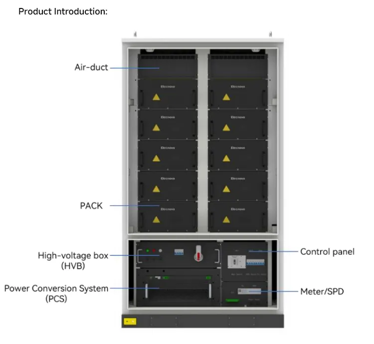 SUNWAY 100kW 241kWh Air-cooled Hybrid Cabinet