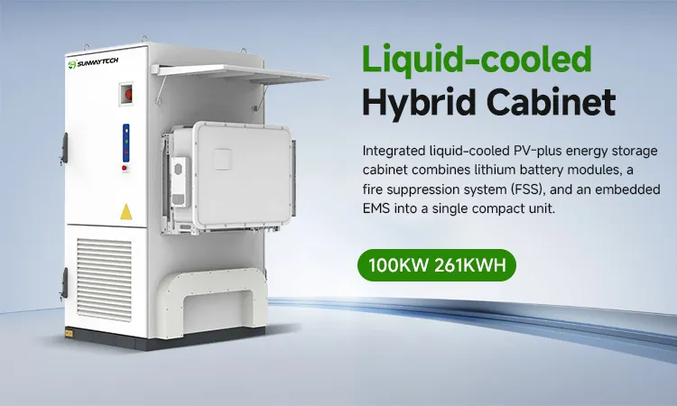SUNWAY 100kW 261kWh Liquid-cooled Hybrid Cabinet