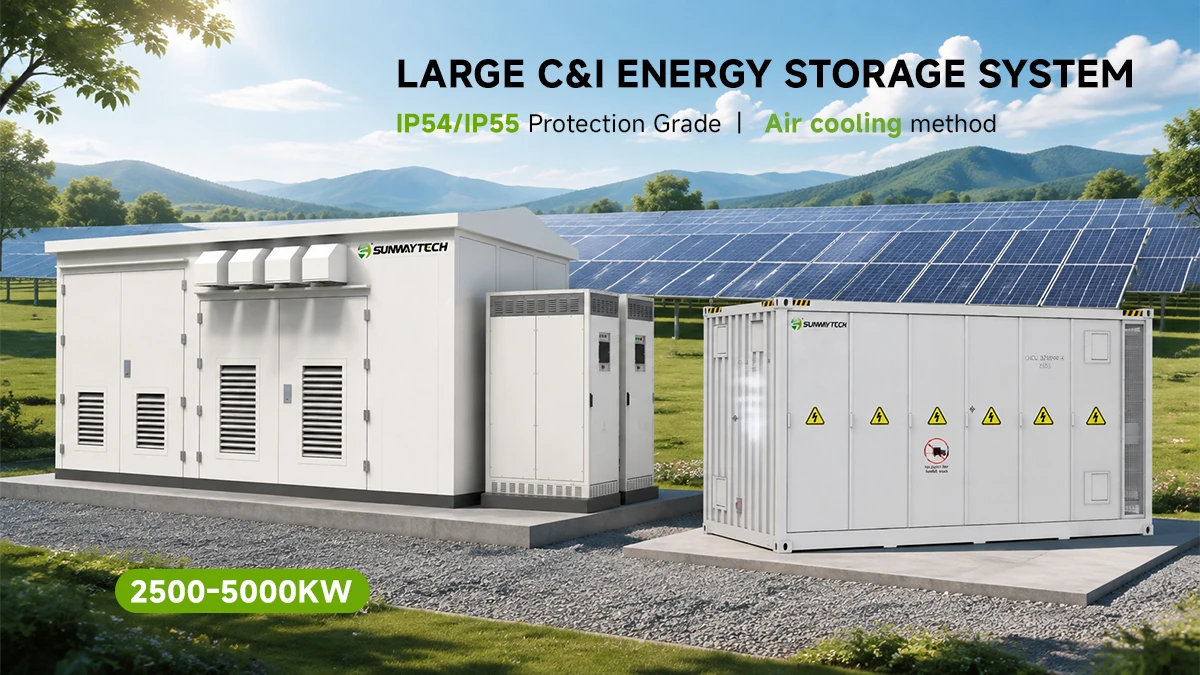 Outdoor Cabinet ESS 2500-5000kW