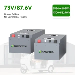 SUNWAY PRO SERIES Smart Lithium Battery for Light Mobility Applications