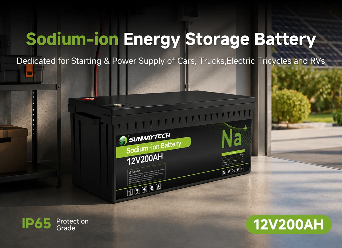 SUNWAY Sodium-ion Energy Storage Battery 12V200Ah