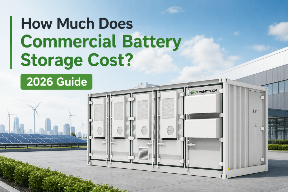commercial battery storage costs