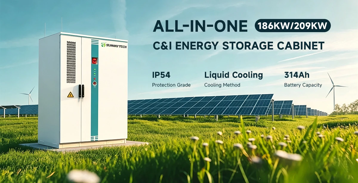 Outdoor Cabinet ESS 186kW/209kW