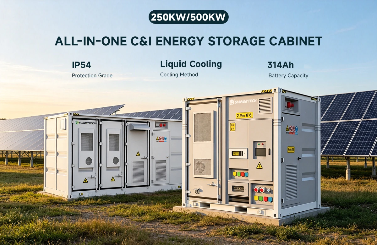 Outdoor Cabinet ESS 250kW/500kW