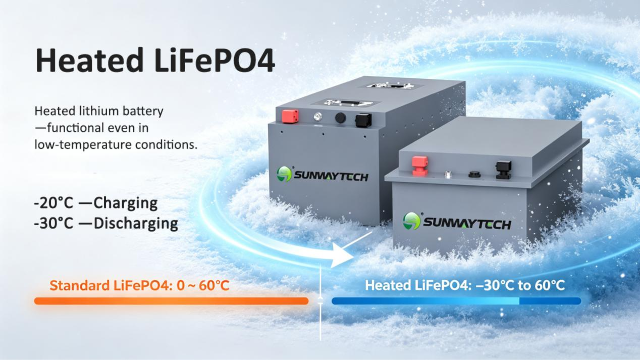 Sunway heated LFP battery