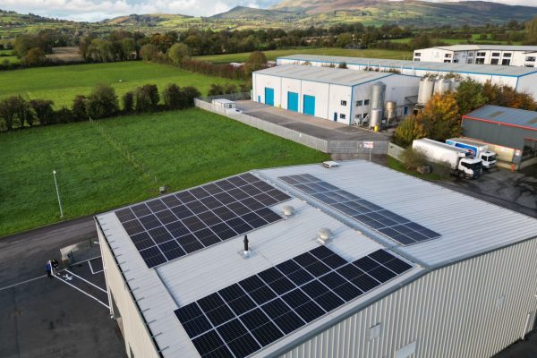 Ireland 40kw grid-connected solar power system